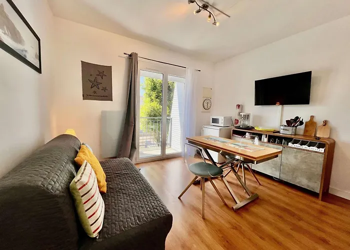 Quiberon : Appartement 2P 36M² Proche Plage Avec Wifi - Fr-1-478-50