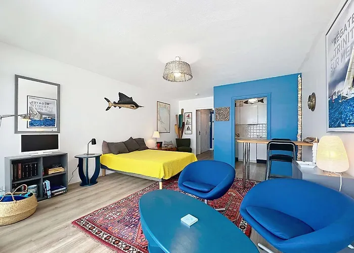 Quiberon - Studio Renove 33M² Avec Balcon, Parking Et Animaux Acceptes - Fr-1-478-121